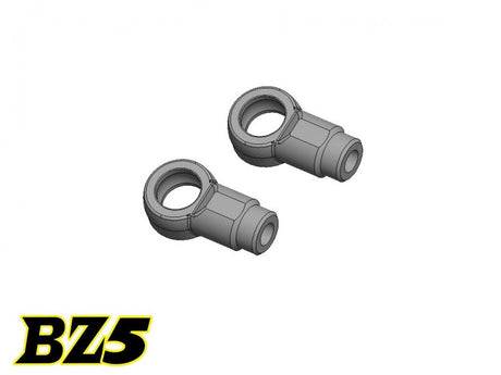 Two Atomic RC BZ5 3.5 Ball Cap M2 replacement caps shown, designed for RC models with a sleek, durable build.