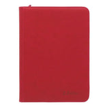 BCW Z-Folio 9-pocket album with clear plastic pages and black cover for storing trading cards or collectibles.