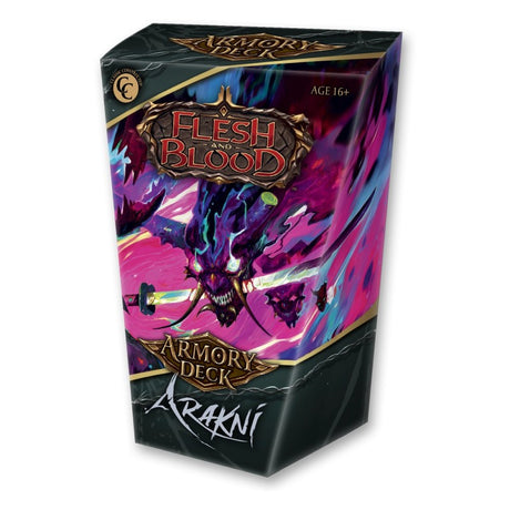 Flesh and Blood Armory Deck card featuring Arakni, a strategic card from the Flesh and Blood card game.