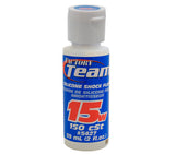 RC car shock oil in a 2oz bottle from Team Associated Factory Team silicone shock oil product.