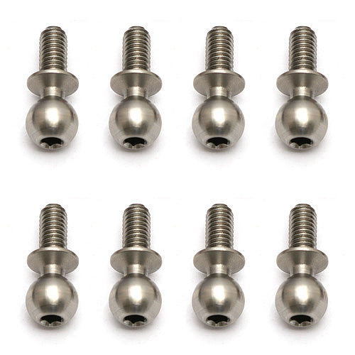 Team Associated RC car heavy duty 5.5x6mm ballstuds for durable suspension and steering components.