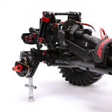 Redcat Ascent Fusion 1/10 scale brushless RTR rock crawler with sturdy chassis and off-road tires, ready for rugged terrain.