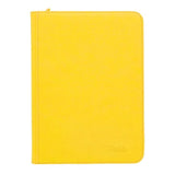 BCW Z-Folio 9-pocket album with black cover and transparent pages for storing collectible cards or trading cards.