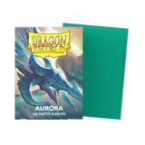 Dragon Shield Matte Aurora Players' Choice 2023 Standard card sleeves in a box, with vibrant, reflective design for trading card protection.