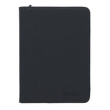 BCW Z-Folio 9-pocket CD album with clear plastic pages and black cover for storing and displaying CDs.