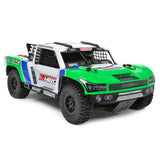 Team Corally Shiroi XP6 1/8 scale 6S RTR short course truck with detailed body, large tires, and robust chassis.