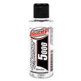 Team Corally Ultra Pure Silicone Diff Oil for RC cars, 2oz bottle with clear labeling and orange cap.