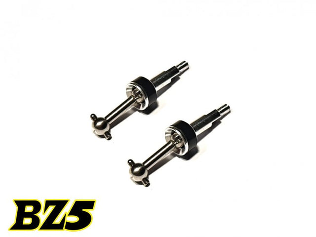Atomic RC BZ5 Rear CVD driveshaft for 10.5mm axles, featuring durable metal construction and precise engineering.