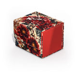 Ultimate Guard Sidewinder 100+ Floral Places III card supplies storage case with floral design, designed for collectible card organization.