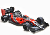 Exotek Racing Ultra F1 lightweight clear RC car body on a white background, showcasing the sleek, aerodynamic design.