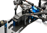 Exotek Racing F1 Ultra R5 1/10 scale Formula 1 RC car kit with detailed chassis and aerodynamic body parts.
