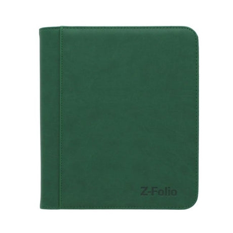 BCW Z-Folio 9-Pocket LX Toploaders binder with clear pages for holding collectible cards.