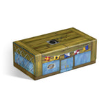 Squaroes Boulder 100+ Krusty Krab collector's card case with vibrant design and protective card storage for collectors.
