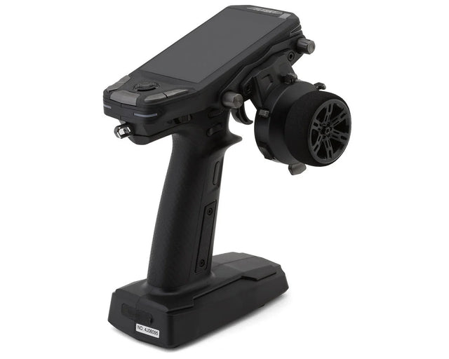 Flysky FS-G11P 11-channel 2.4GHz transmitter with R11P receiver for remote control models, showing the transmitter with antenna.