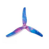 Two pairs of Gemfan Hurricane 51433 3-blade drone propellers with slitzo design, made for high-performance quadcopters.
