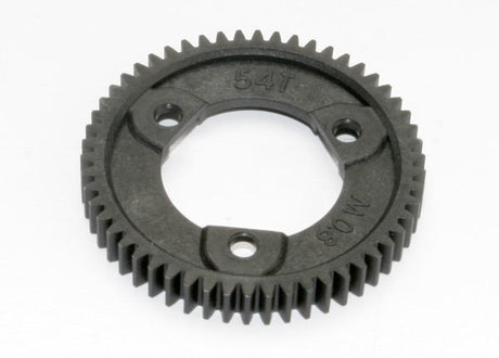 Traxxas 54-tooth center differential spur gear for RC cars, 32-pitch, with teeth visible on the gear in the image.