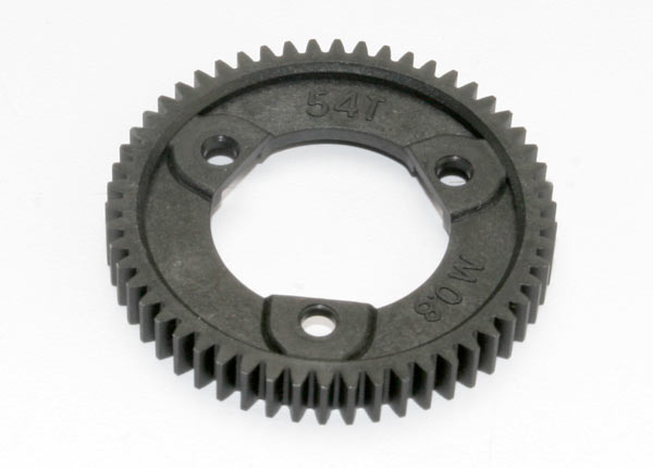 Traxxas 54-tooth center differential spur gear for RC cars, 32-pitch, with teeth visible on the gear in the image.