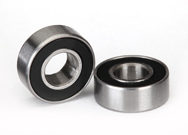 Traxxas black-seal ball bearings, 5x11x4 mm, set of two, used for RC car upgrades and maintenance