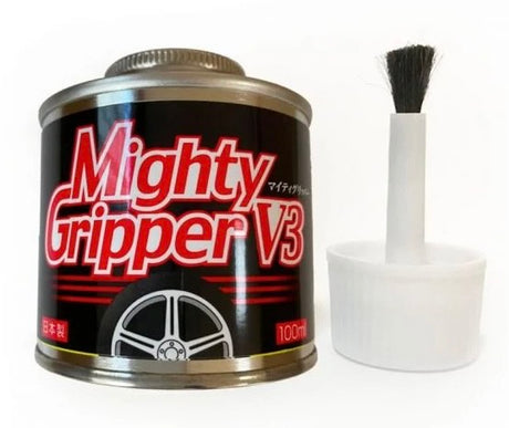 Close-up of the Hobby Addicts Mighty Gripper v3, a durable handheld grip tool with textured handles for enhanced strength and control.