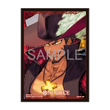 Bandai One Piece TCG official sleeves set of 13 featuring colorful One Piece character designs on protective card sleeves.