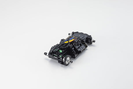 Kyosho MINI-Z Racer MR-04 EVO2 RC car chassis with N-MM2/4100KV motor, detailed view of the sleek, high-performance RC vehicle part.