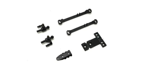 Kyosho Mini-Z MR04 RC car suspension parts, MZ708, showing detailed components for model upgrades and repairs.