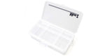 Kyosho Mini-Z case with accessory tray, black plastic storage case for Mini-Z RC cars and accessories.