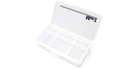 Kyosho Mini-Z case with accessory tray, black plastic storage case for Mini-Z RC cars and accessories.