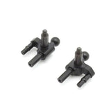 Kyosho Mini-Z MR-04 RC car camber knuckle part, detailed close-up showing metal and plastic components for precision handling.