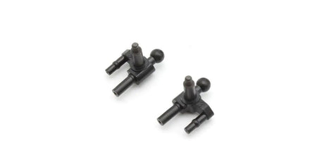 Kyosho Mini-Z MR-04 RC car part, camber knuckle with detailed plastic and metal components for precise suspension adjustment.