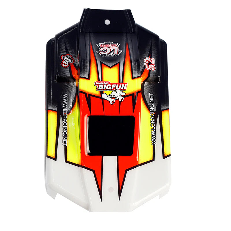 LC Racing L6244 1/14 EMB-1 painted lexan buggy body with detailed design and aerodynamic shape for RC racing cars