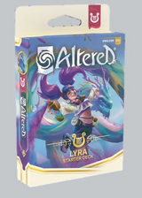 Lyra character card from Altered: Beyond the Gates Starter Deck by Equinox, featuring detailed artwork of the fantasy-themed figure.