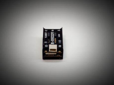 Team Powers M-Radon V3BT 30A Bluetooth ESC for RC cars, showing the compact electronic speed controller with Bluetooth connectivity.