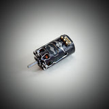 Team Powers MBX V4 Mini-Z RC car with sensored brushless motor, showing detailed view of the compact, high-performance vehicle.