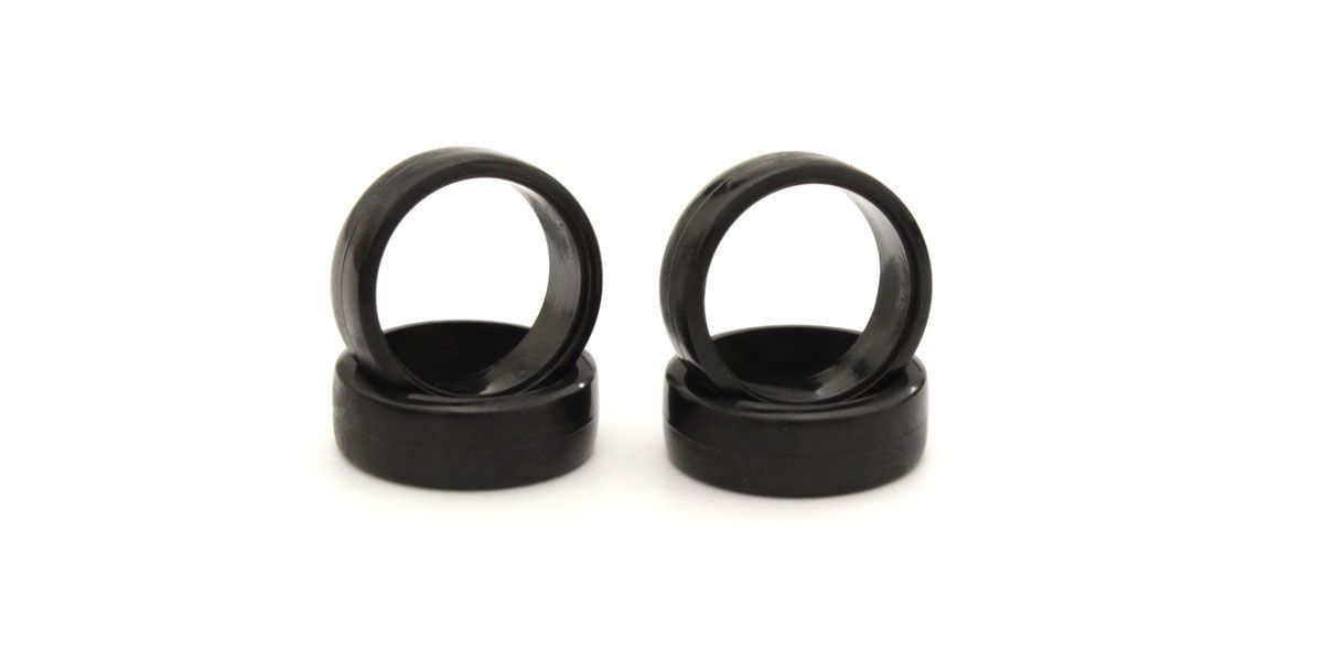 Kyosho Mini-Z Drift Tire Set with four 8.5mm AWD RC car tires for Mini-Z drift cars.