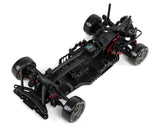 Red MST RMX 2.5 1/10 2WD brushless RTR drift car with detailed body and large tires, ready for high-performance drifting.