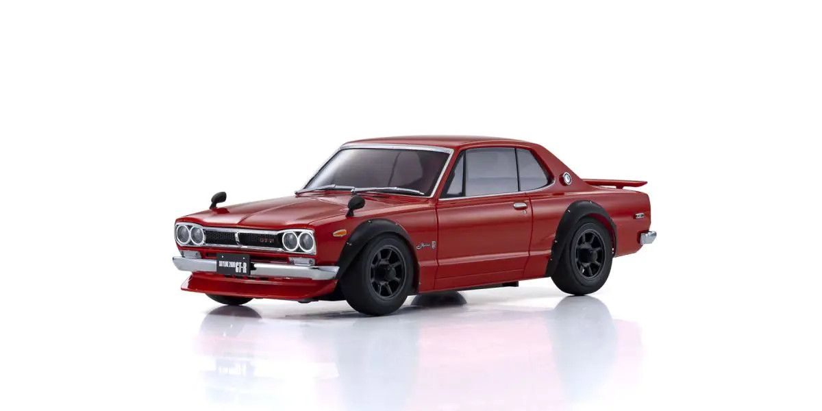Kyosho Mini-Z RC car part for Nissan Skyline 2000GT-R 60th Anniversary model, featuring detailed close-up of the component.