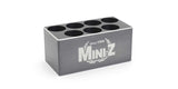 Kyosho Mini-Z SP Tool Stand for RC transmitters, black plastic with slots for holding tools and accessories.