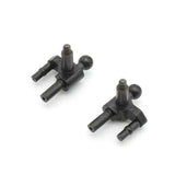 Kyosho Mini-Z MR-04 camber knuckle for RC car suspension with detailed metal construction and precise fit.