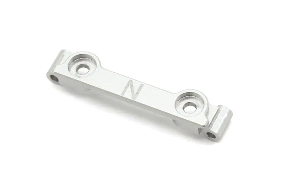 Kyosho Mini-Z MR-04 aluminum upper brace for RC car chassis, lightweight and durable upgrade part.