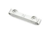 Kyosho Mini-Z MR-04 aluminum upper brace for RC car chassis, lightweight and durable upgrade part.