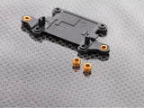Radtec RC Mini-Z MR04 aluminum lower pivot ball for RC car suspension and steering components.