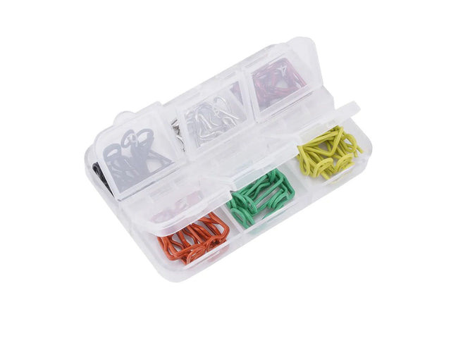Powerhobby RC car 90-degree body clips, set of 60, durable plastic clips for securing RC car bodies.