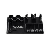 Powerhobby Multi-Function Tool Stand for Kyosho Mini-Z RC car parts, adjustable and sturdy for precise maintenance and repairs.