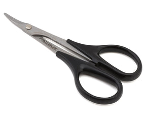 ProTek RC TruTorque Lexan scissors with curved blades, designed for precise cutting of polycarbonate and plastic materials.