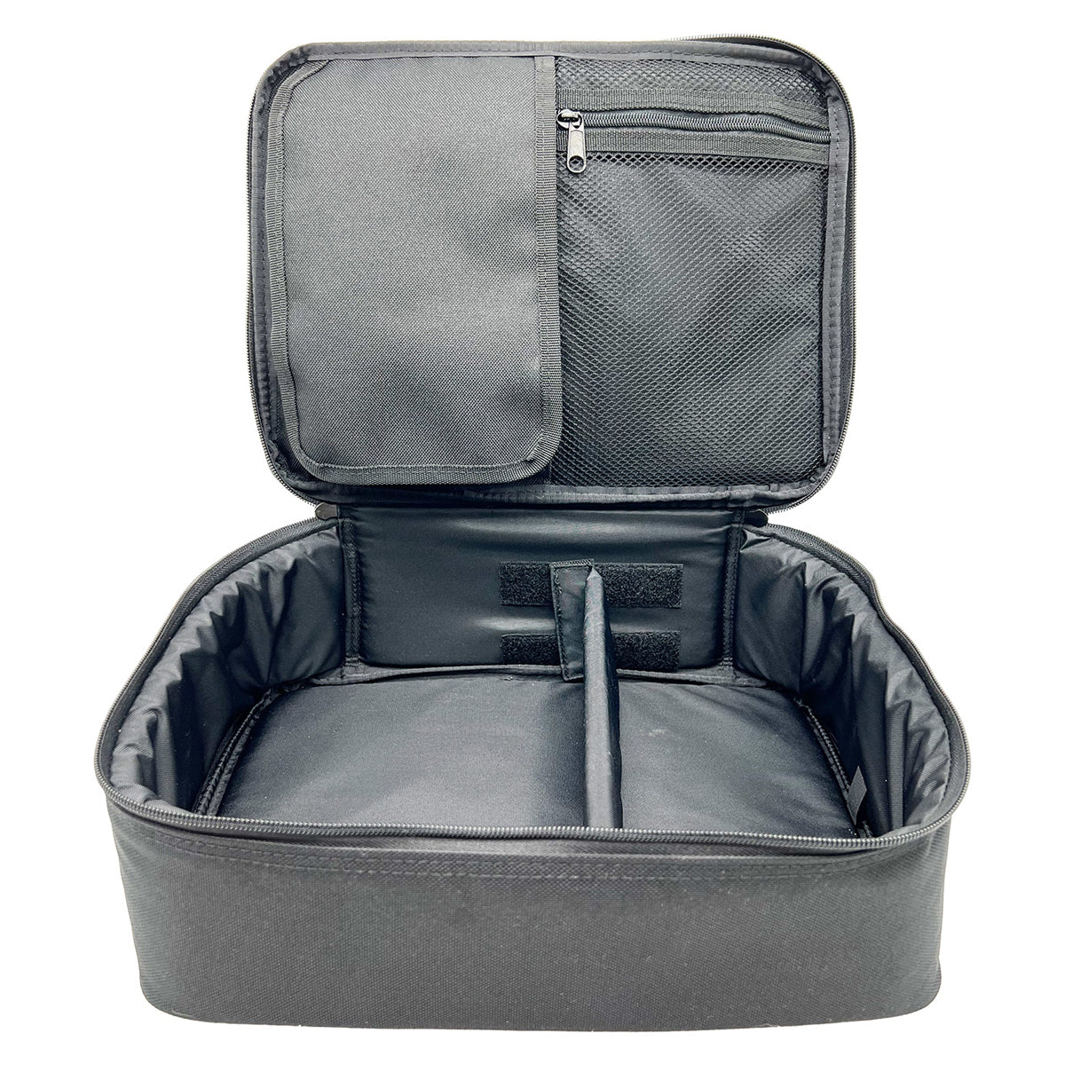 Racers Edge Mini-Z RC car padded case with black exterior and zipper closure, designed for compact remote control car storage.