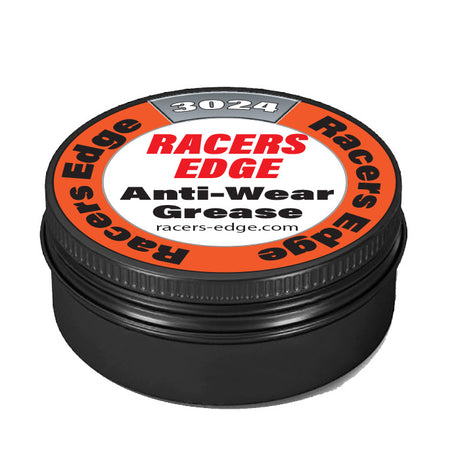 RC Car Racers Edge Anti-Wear Grease 8ml applied to gears for smooth performance and protection in RC car maintenance.
