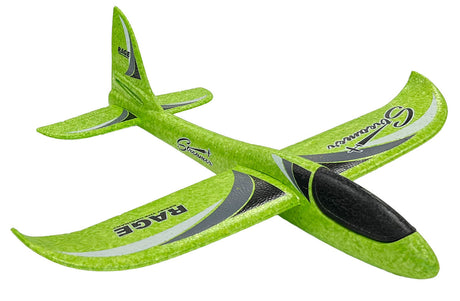 Rage RC Streamer Hand Launch Glider in vibrant colors, designed for easy hand launching and outdoor flying.