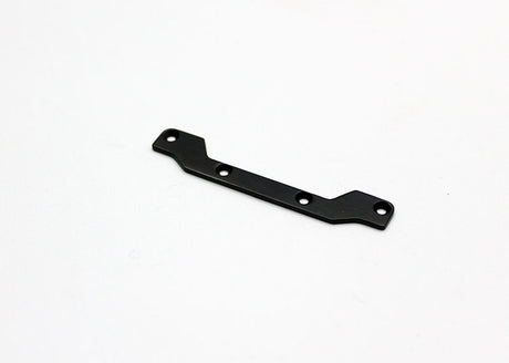 Reflex Racing RX28SE-06 stainless steel RC car pod plate with precise mounting holes and durable finish.