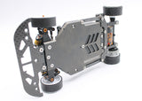 Reflex Racing RX28SE Worlds Edition 2WD RC car kit with detailed chassis and vibrant red and black body design.